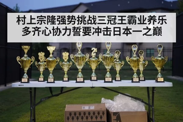 Japanese baseball championship trophy celebration